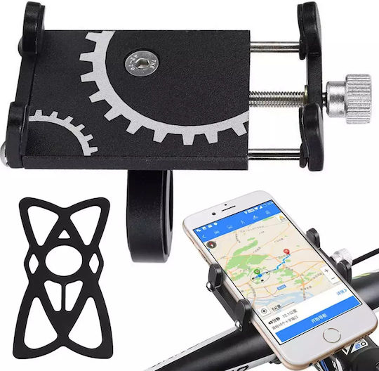 Suport telefon din aluminiu pentru bicicletă