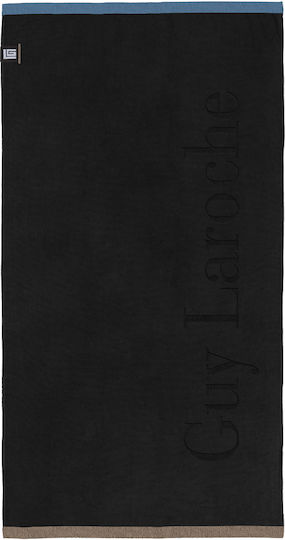 Guy Laroche Double Βαμβακερή Μαύρη 90x180εκ.