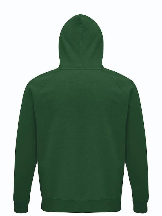Hoodie Unisex Organic " Super Daddio Super Mario Dad " Dark Green Hoodie Unisex Organic " Super Daddio Super Mario Dad " Dark Green