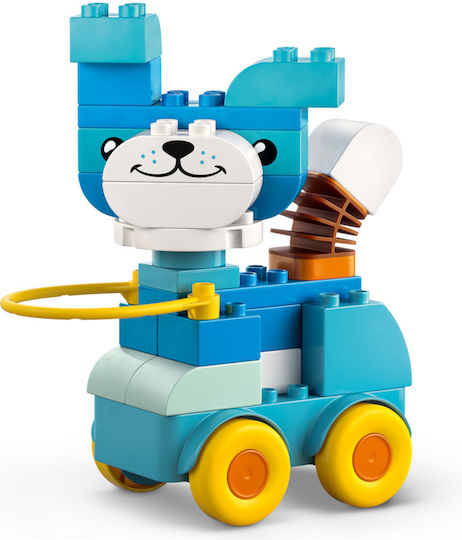 LEGO Duplo 3in1 Animals on Wheels for 2+ Years 58 Pieces