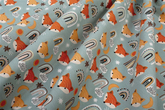 Dimcol Set Lenjerie De Patut Bebe Fox 120x160 Cm