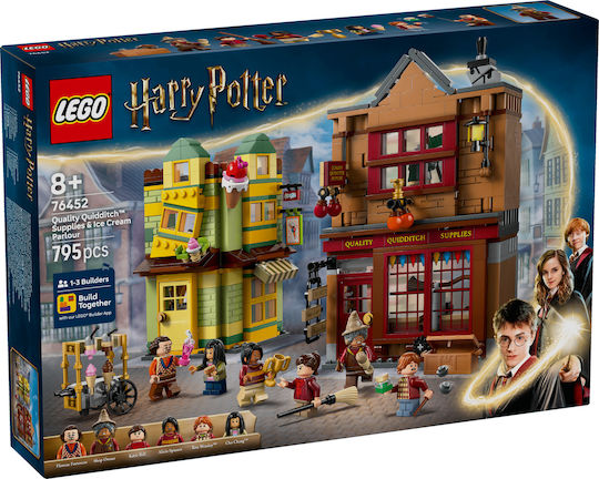 LEGO Harry Potter Quality Quidditch Supplies & Ice Cream Parlour For Age 8+ 795 Pieces