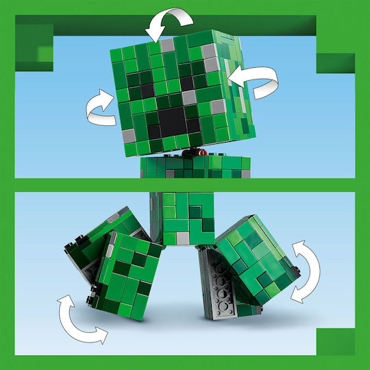 LEGO Minecraft The Creeper За 10+ Години 665 Бройки