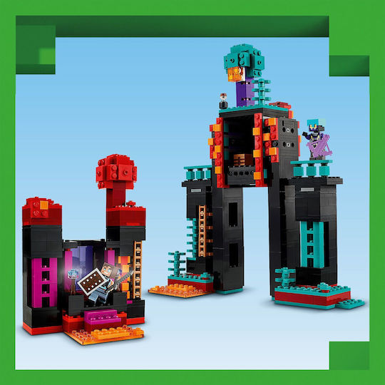 LEGO Minecraft The Enderman Tower for Ages 9+ 867 Pieces