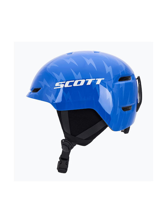 Scott Keeper 2 Ανδρικό Κράνος για Σκι & Snowboard σε Μπλε Χρώμα