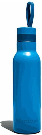 Muitomas Bottle Thermos Stainless Steel 500ml Blue