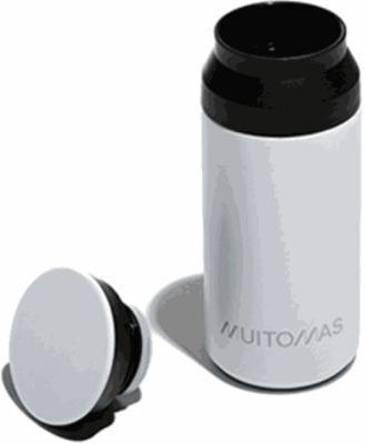 Muitomas Muitomas Rostfreier Stahl Thermosflasche 350ml Weiß