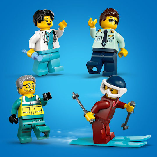 LEGO City Emergency Air Ambulance Airplane for Ages 6+ 403 Pieces