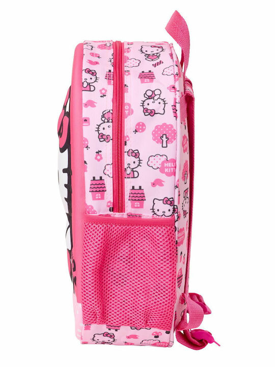Hello Kitty Ученическа раница за детска градина розова