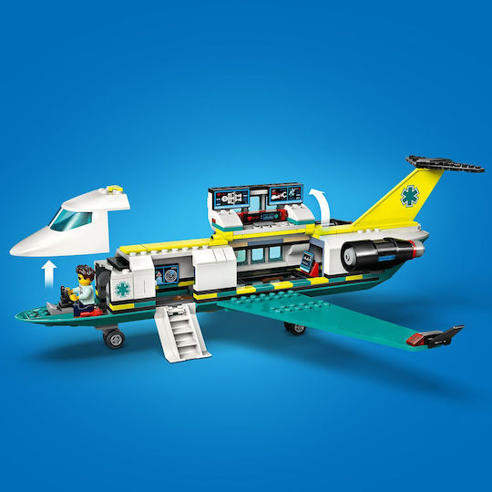 LEGO City Emergency Air Ambulance Airplane for Ages 6+ 403 Pieces