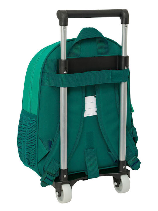 Schulrucksack mit Rollen Real Betis Balompié Grün 28 x 34 x 10 cm Schulrucksack mit Rollen Real Betis Balompié Grün 28 x 34 x 10 cm