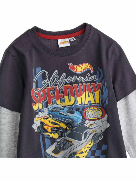 Kids Long-sleeved Black Top