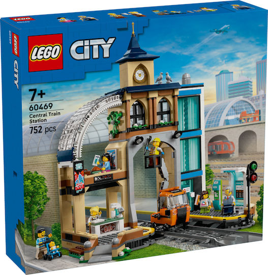 LEGO City Central Train Station για 7+ Ετών 752τμχ