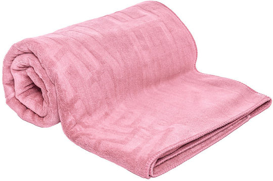 Guy Laroche Beach Towel Pink 90x170cm.