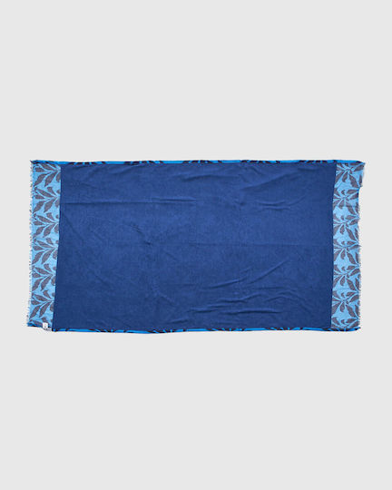 Verde Beach Towel Blue