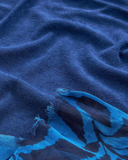 Verde Beach Towel Blue