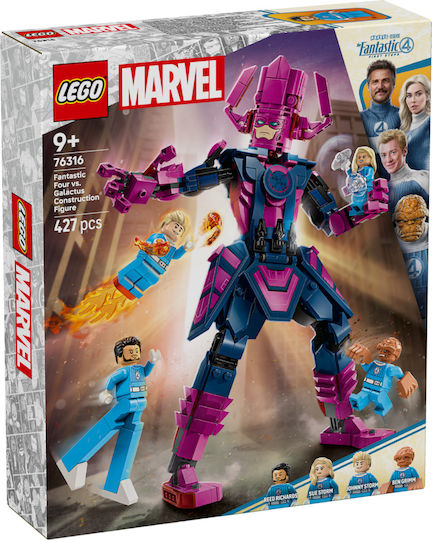 LEGO Marvel Fantastic Four vs Galactus Construction Figure For 9+ Years 427 Pieces