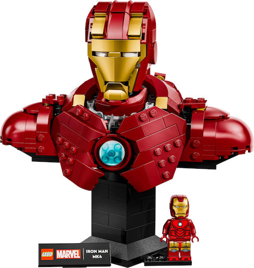 LEGO Marvel Iron Man MK4 Bust for 18+ Years 436 Pieces