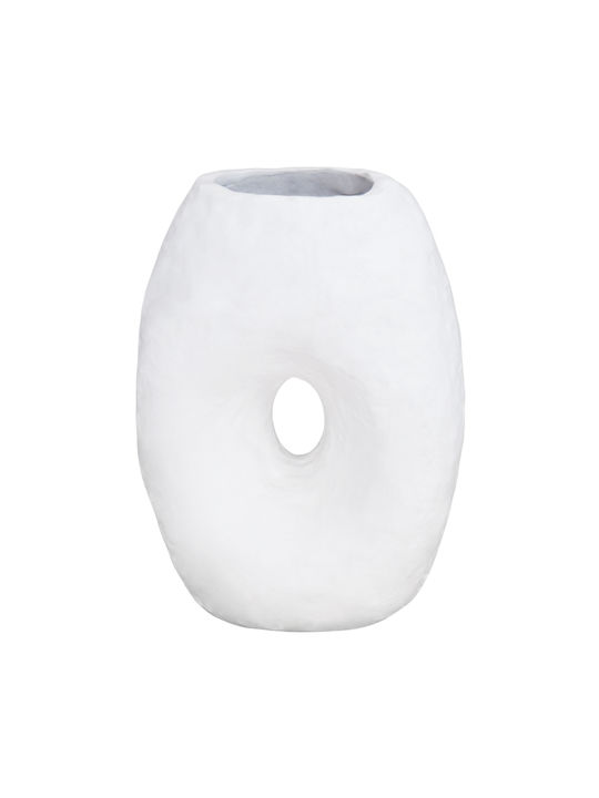HomeMarkt Decorative Vase Namentis White 16x5x36cm