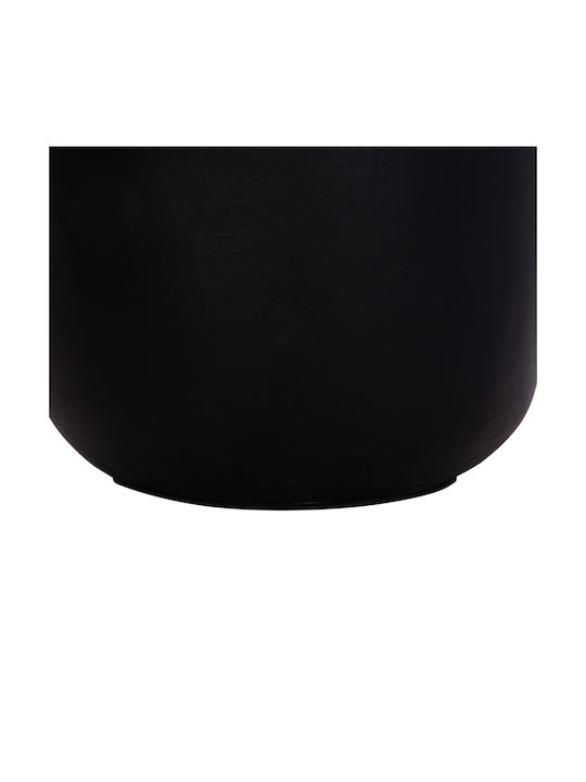 HomeMarkt Decorative Vase Lennox Black 18x18x33cm