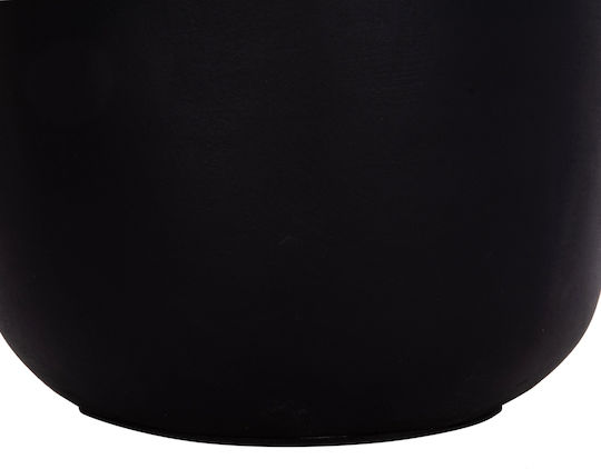 HomeMarkt Decorative Vase Lennox Black 18x18x33cm