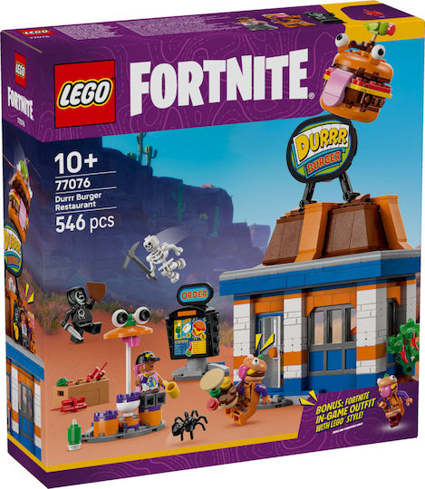 LEGO Fortnite Durrr Burger Restaurant for Ages 10 Plus 546 Pieces