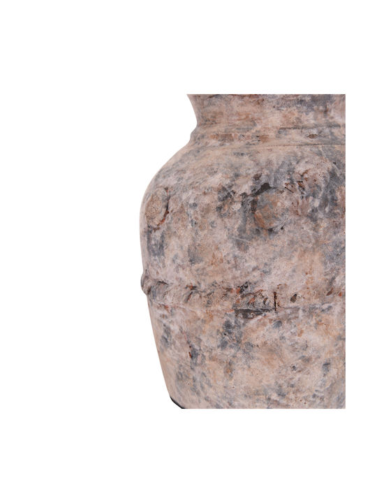 HomeMarkt Decorative Vase Vermo Gray 17x17x19cm