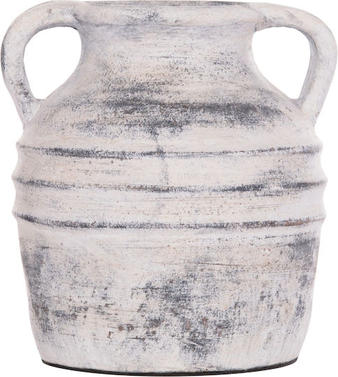 HomeMarkt Decorative Vase Vermo Gray 21x21x22cm