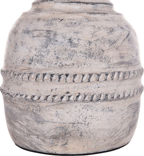 HomeMarkt Decorative Vase Vermo Gray 21x21x25cm