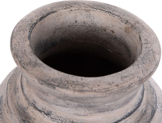 HomeMarkt Decorative Vase Vermo Gray 21x21x25cm