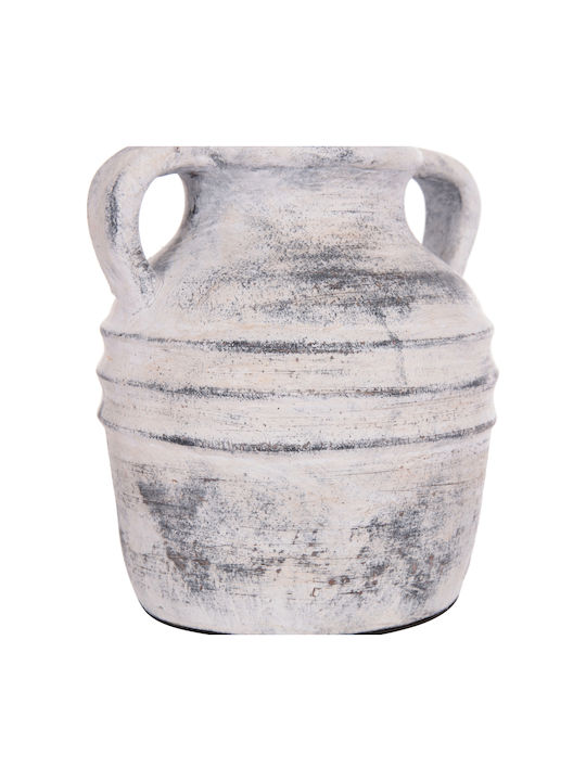 HomeMarkt Decorative Vase Vermo Gray 21x21x22cm