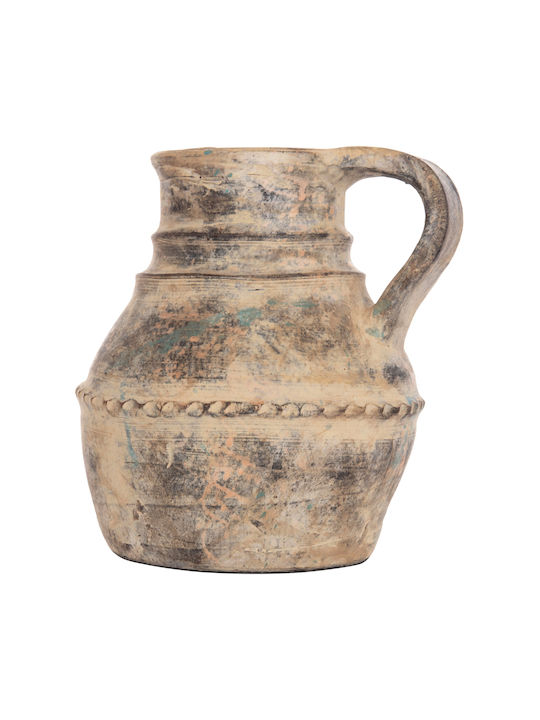 HomeMarkt Decorative Vase Vermo Beige 20x20x20cm