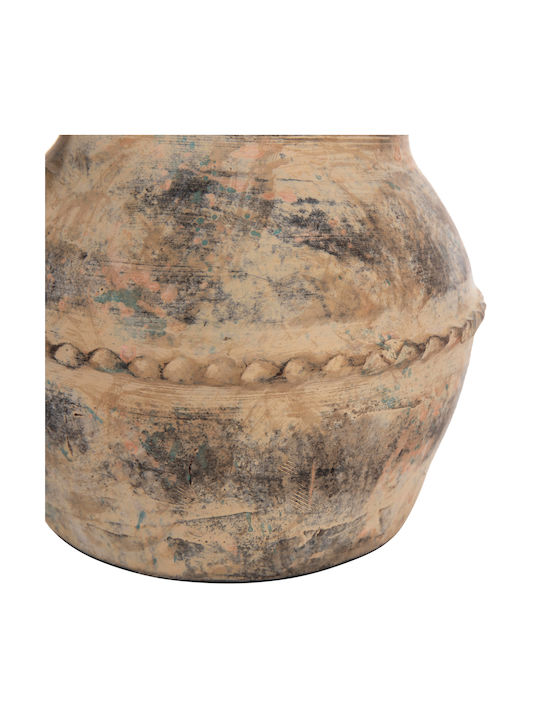 HomeMarkt Decorative Vase Vermo Beige 20x20x20cm