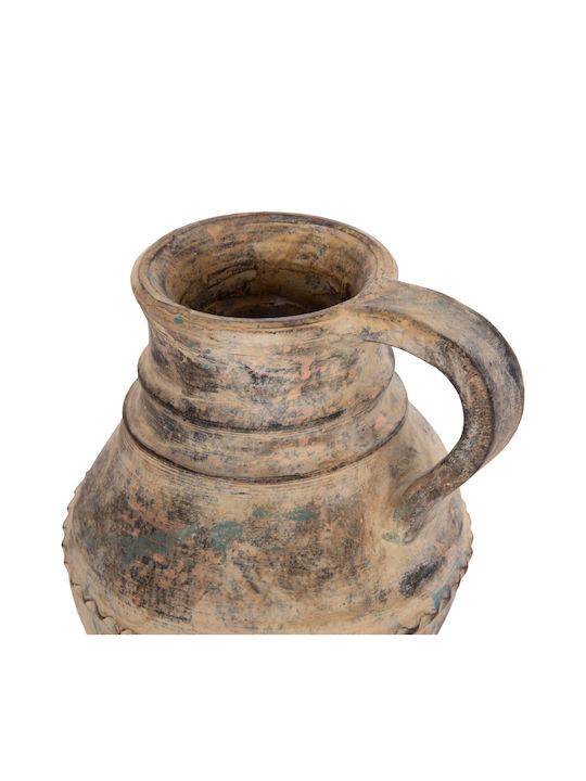 HomeMarkt Decorative Vase Vermo Beige 20x20x20cm