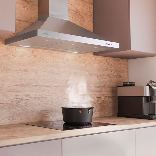 Cecotec Bolero Каминен аспиратор Рециркулация 90см Inox