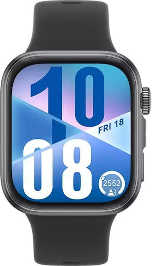 Huawei Watch Fit 4 43mm Waterproof with Heart Rate Monitor (Black + Huawei Freebuds SE 2 Ceramic White)