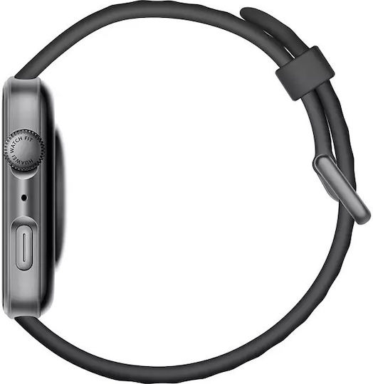 Huawei Watch Fit 4 43mm Waterproof with Heart Rate Monitor (Black + Huawei Freebuds SE 2 Ceramic White)