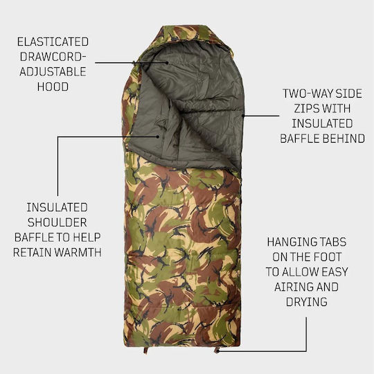 Snugpak Sleeping Bag Kids 2 Seasons Sleeping bag Blue