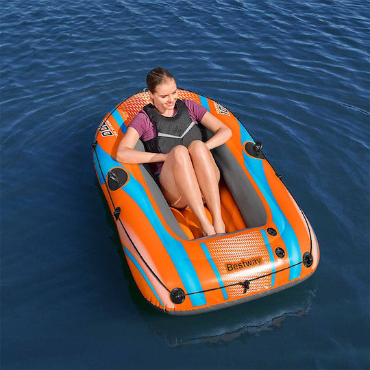 Bestway Kondor Elite 1000 Inflatable Boat for 1 Adult Orange 162x96cm