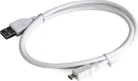 Fast Charging Micro Usb Data Charging Cable 5a 1m White