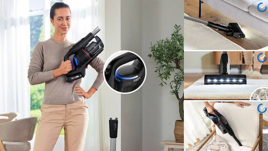 Bosch Unlimited 9 Rechargeable Stick Vacuum 18V Black