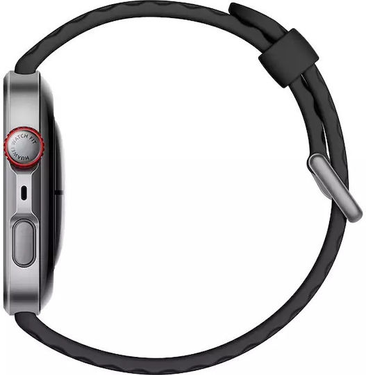 Huawei Watch Fit 4 Pro Aluminium 45mm Αδιάβροχο με Παλμογράφο (Μαύρο)