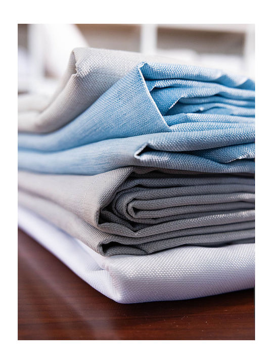 Sunshine Tablecloth Stain Resistant Blue 150x150cm