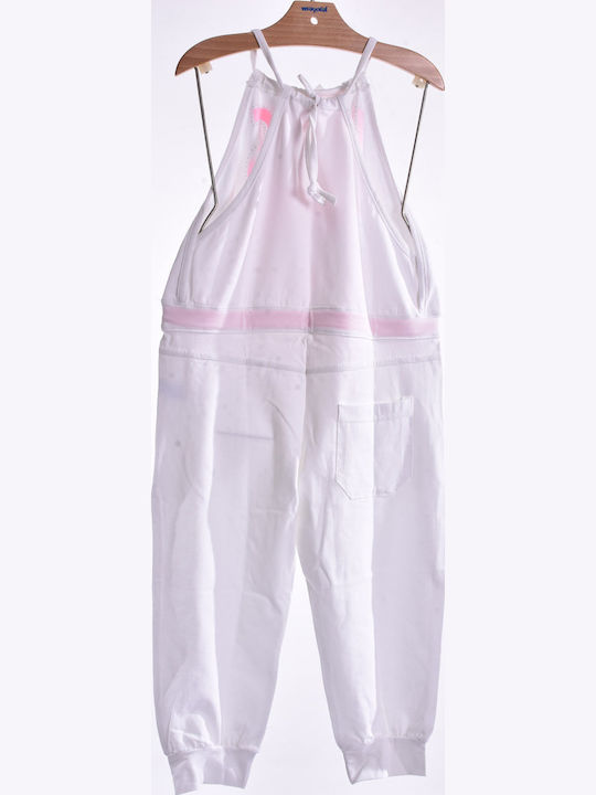 Kinder Overall Weiß