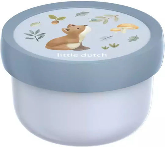 Little Dutch Plastic Kids' Lunch Set Light Blue