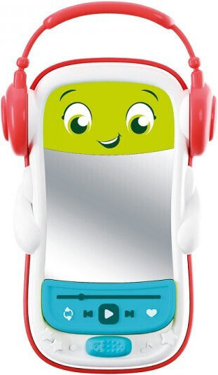 Clementoni Baby Toy Radio (Speaks Greek) with Music and Sounds for 3+ Months Green