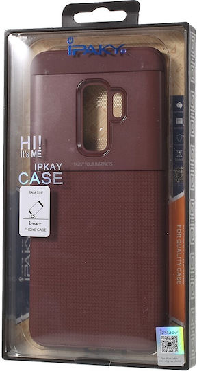 iPaky Back Cover Σιλικόνης Καφέ (Galaxy S9)