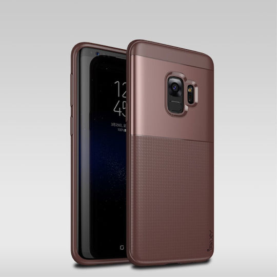 iPaky Back Cover Σιλικόνης Καφέ (Galaxy S9)