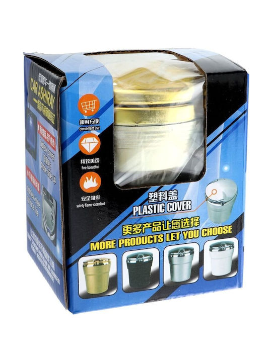Car Ashtray Chrom Gold Oem