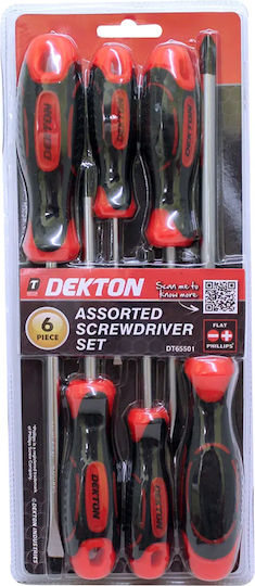 Dekton Set 6 Screwdrivers
